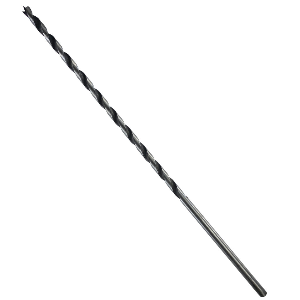 Extra Long 18″ Brad Point Drill Carbon Steel Wooden Drill 3/8″ and 5/8″