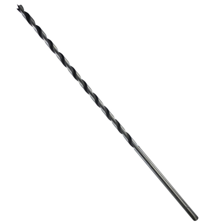 Extra Long 18" Brad Point Drill Carbon Steel Wooden Drill 3/8" and 5/8"