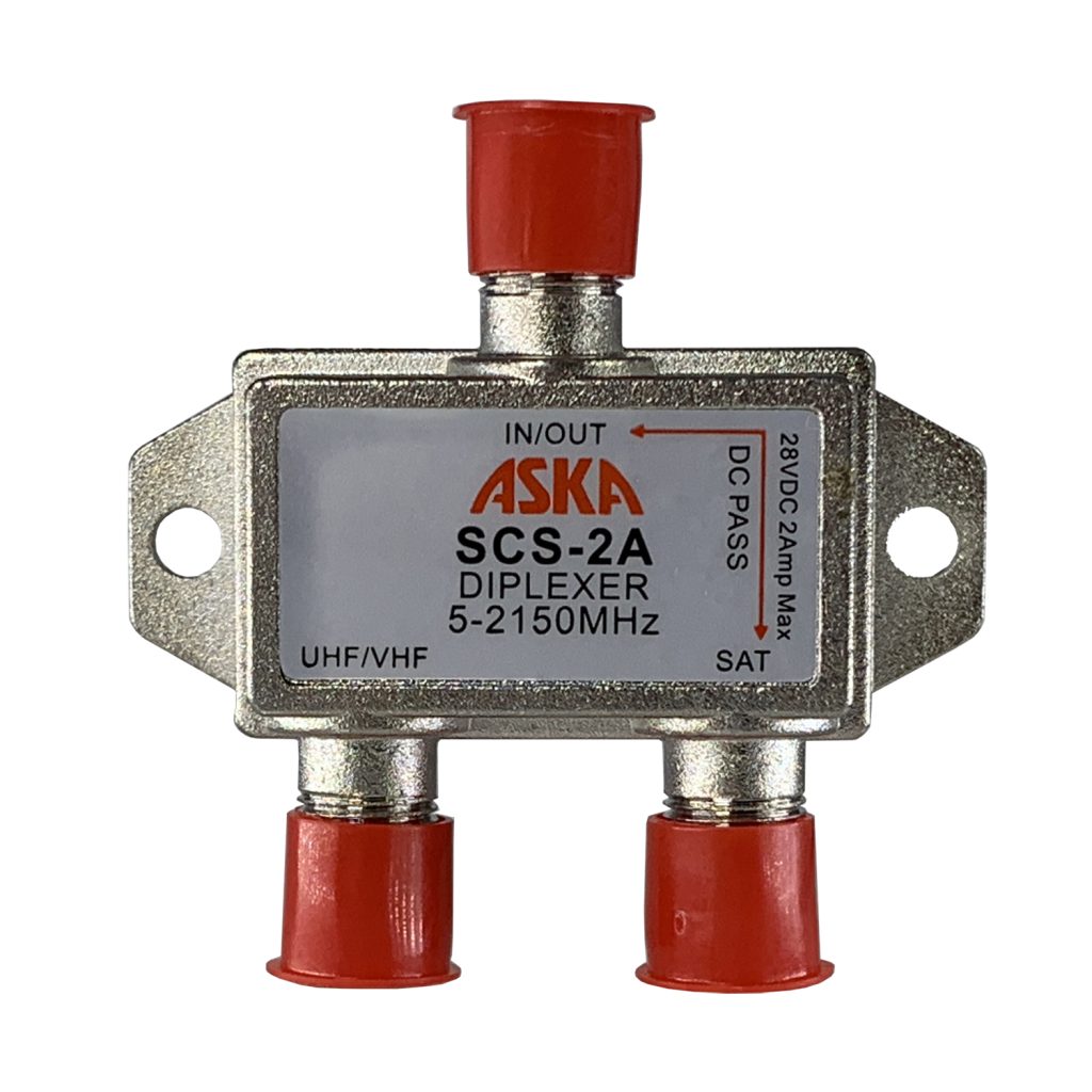 SCS-2A Satellite Diplexers Dish Approved 2Amps