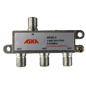 3 Way Satellite Splitter
