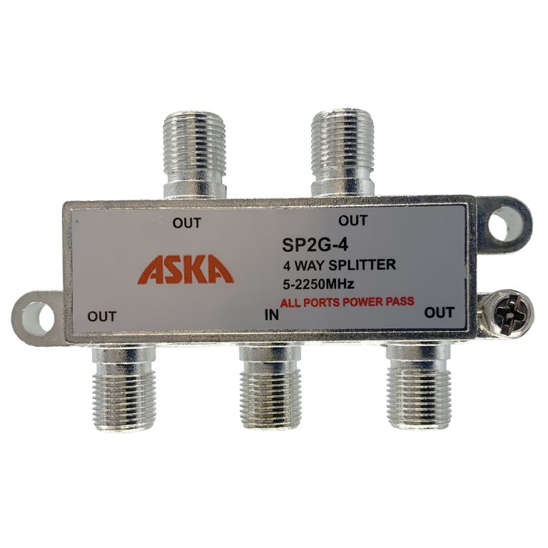 4 Way Satellite Splitters