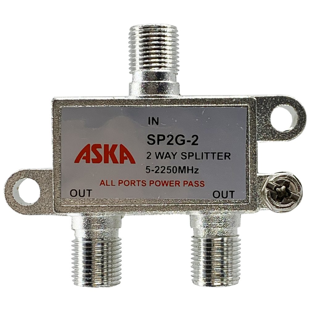 2 Way Satellite Splitters