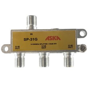 3 Way Splitter 1GHz