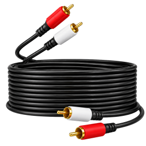 2RCA to 2 RCA, Black