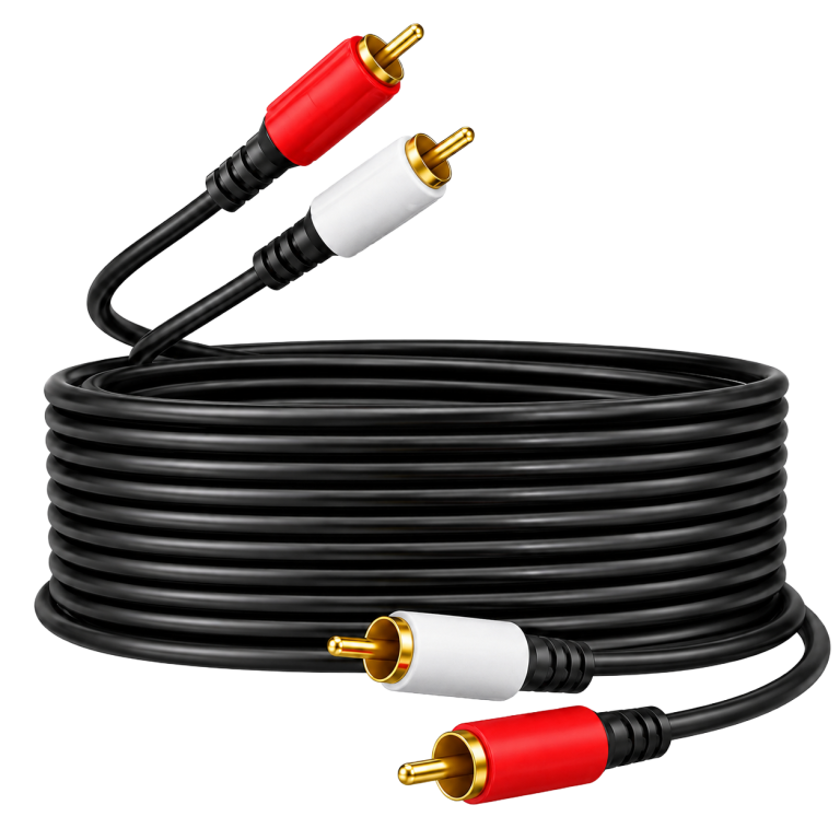 2RCA to 2 RCA, Black