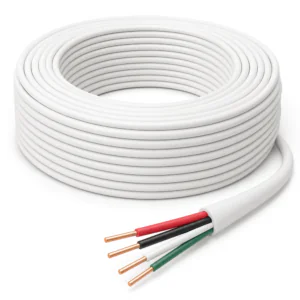 Security Alarm Cable – 4 Cores, Solid, Bare Copper, UL Certified