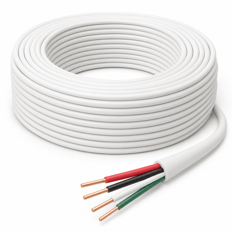 Security Alarm Cable – 4 Cores, Solid, Bare Copper, UL Certified