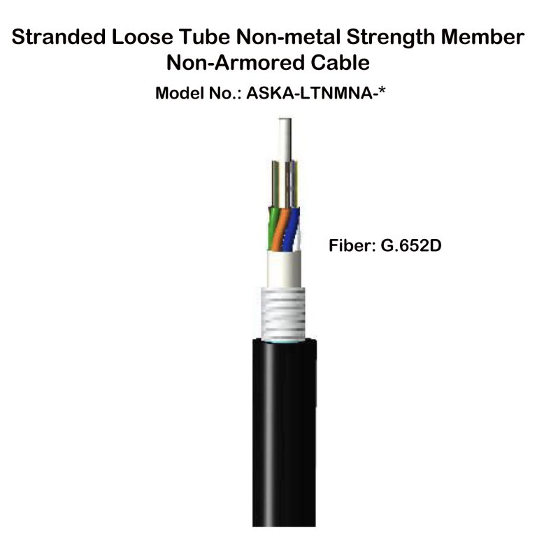 Stranded Loose Tube Non-metallic Strength Member Non-armored Cable
