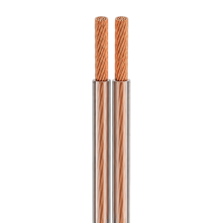 Transparent Speaker Wire – Bare Copper