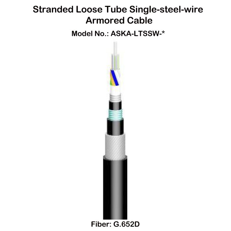 Stranded Loose Tube Single-steel-wire Armored Cable