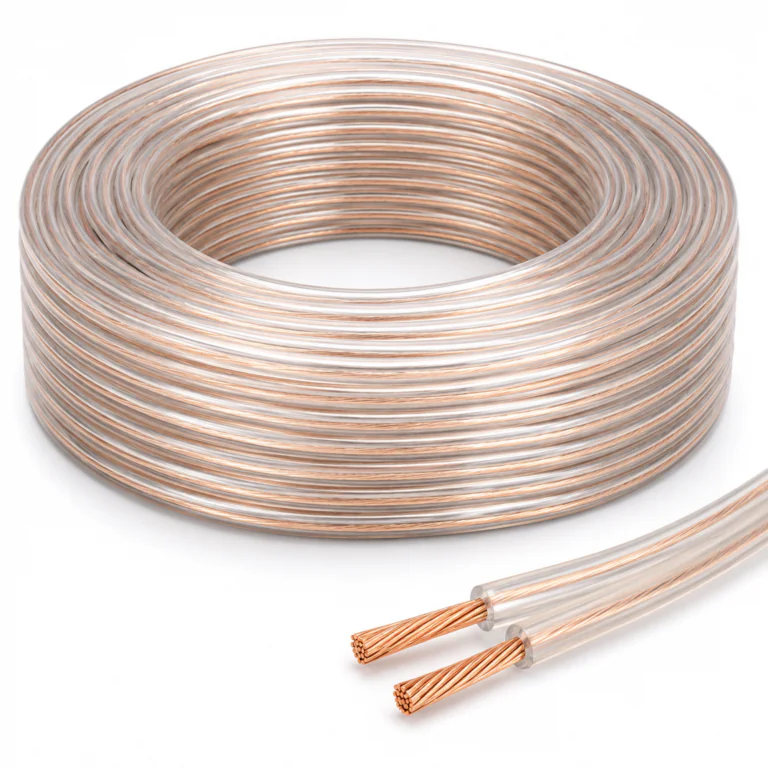 Transparent Speaker Wire - Bare Copper