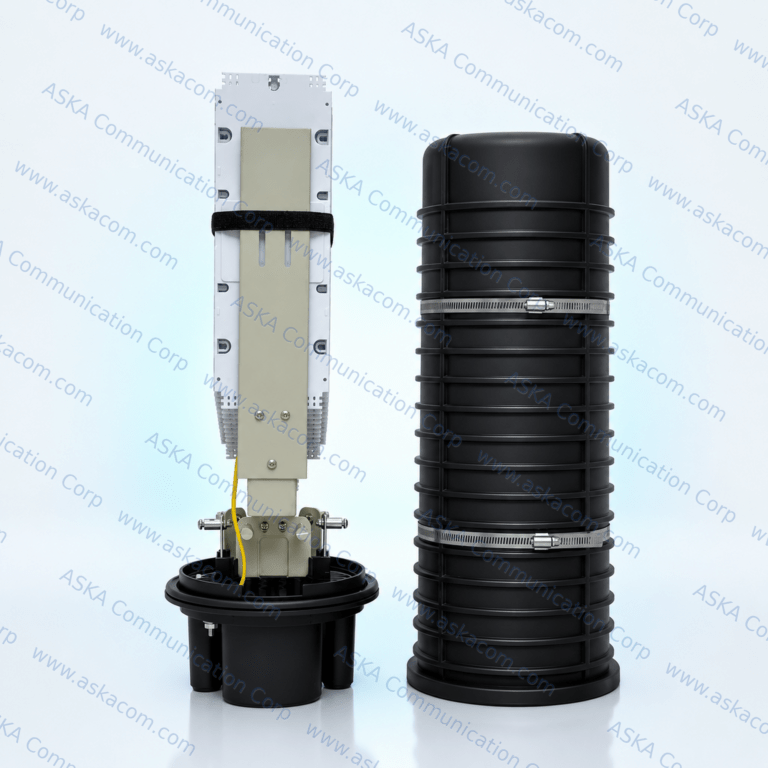 Fiber Optical Splice Closure, Dome Type, 5 Ports, 288 Cores