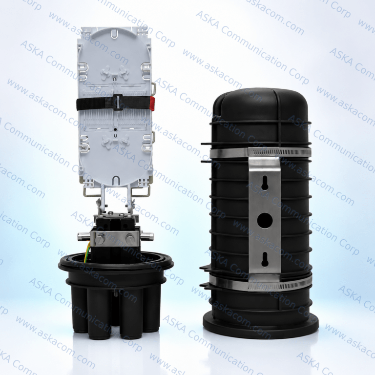 Fiber Optical Splice Closure, Dome Type, 4 Ports, 48 Cores