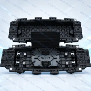 Fiber Optical Splice Closure, In-Line, 4 Ports, 48 Fibers